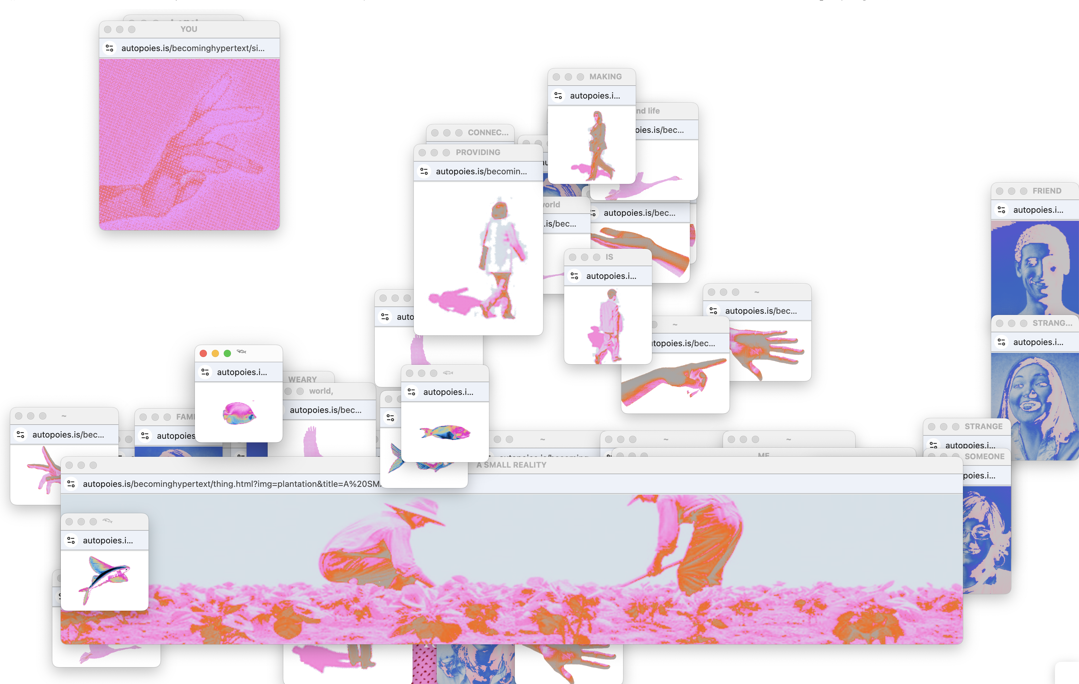 Becoming hypertext